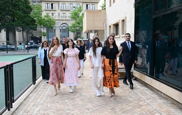 Leyla və Arzu Əliyevalar Dənizkənarı Milli Parkda açılış və təqdimat mərasimlərində iştirak ediblər - FOTO
