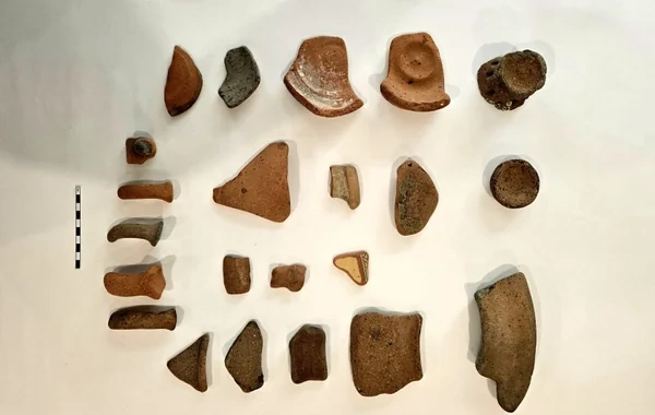 Xəzərin Lənkəran sahillərində orta əsrlərə aid yaşayış məskəni aşkarlandı - FOTO