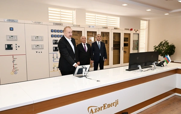"Xankəndi-1" elektrik yarımstansiyası istismara verilib