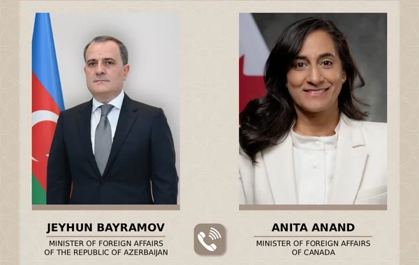 Ceyhun Bayramov kanadalı həmkarına Ermənistanla sülh prosesinin son vəziyyətini çatdırdı
