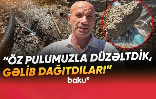 Masazır sakinlərinin YOL PROBLEMİ: "Belə yaşayış olar?!" - VİDEO