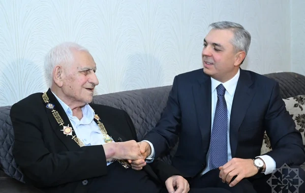 Nəriman Həsənzadəyə "Heydər Əliyev" ordeni təqdim edildi