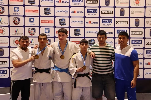 Cüdoçularımız beynəlxalq yarışı 11 medalla başa vurdular - FOTO