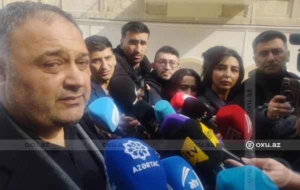 Bakıda yanan binanın sakini: "Əvvəl qara tüstü başladı"