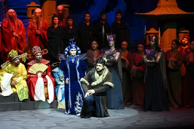 Bakıda "Turandot" tamaşasının premyerası baş tutub - Foto
