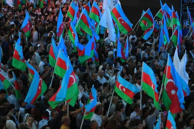 Bakıda Milli Qurtuluş Gününə həsr olunan bayram konserti keçirilib - VİDEO