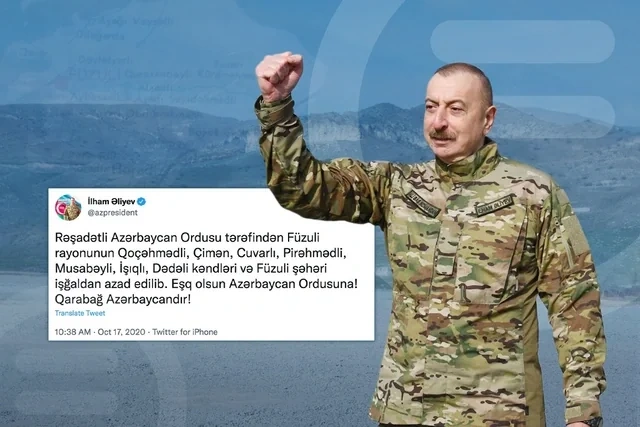 Füzuli şəhərinin işğaldan azad edilməsindən 6 il ötür