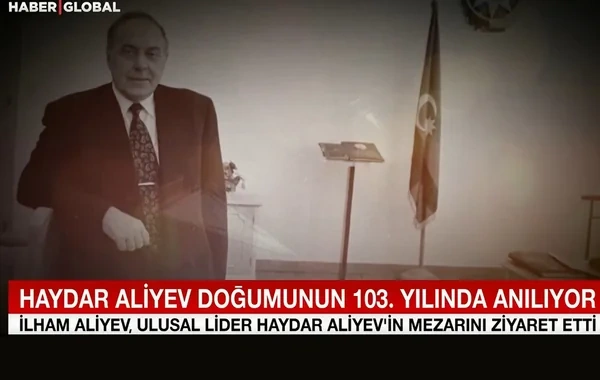"Haber Global" Heydər Əliyevin anadan olmasının 103-cü ildönümü ilə bağlı reportaj yayımladı - VİDEO
