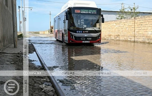 108A nömrəli avtobusun hərəkətində müvəqqəti dəyişiklik: Səbəb AÇIQLANDI - FOTO - VİDEO