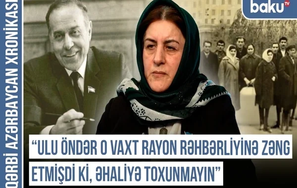 Qərbi Azərbaycan Xronikası: "Ermənilər çalışırdılar ki, biz onların dilində danışaq" - VİDEO