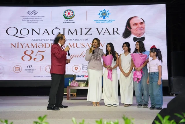 Xətai rayonunda Xalq artisti Niyaməddin Musayevin 85 illik yubileyinə həsr olunmuş görüş keçirilib - FOTO - VİDEO