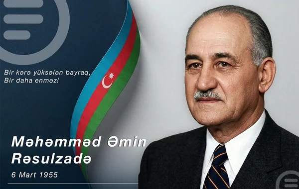 Məhəmməd Əmin Rəsulzadənin vəfatının ildönümüdür