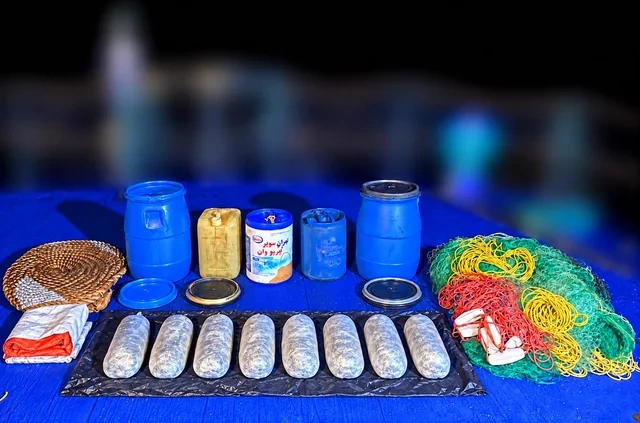 Xəzərin Azərbaycana mənsub hissəsində qaçaqmal aşkarlandı - Foto