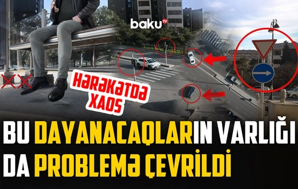 Musabəyov parkına tərəf çıxmaq istəyən sürücülər çətinlik çəkirlər - Necə olmalıdır?