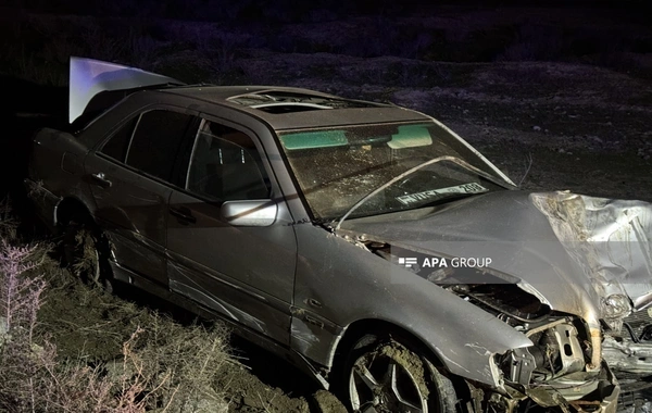 Şirvanda "Mercedes" və VAZ toqquşdu: Dörd nəfər ağır yaralandı