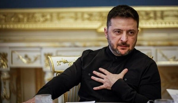 Zelenski azərbaycanlı hərbçiləri təltif etdi