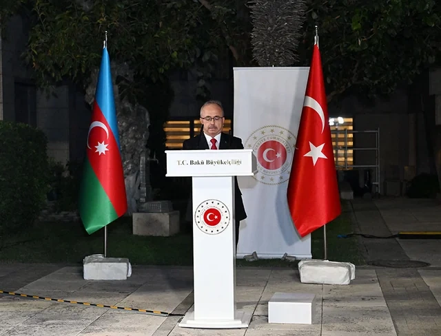 Türkiyənin Zəfər bayramı münasibətilə Bakıda rəsmi qəbul: Nələr müzakirə edildi? - FOTO