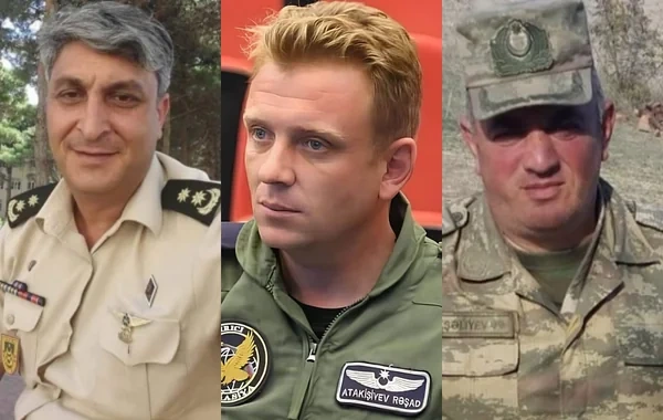 Ölümündən sonra təltif olunan şəhid polkovnik-leytenantlar - FOTO
