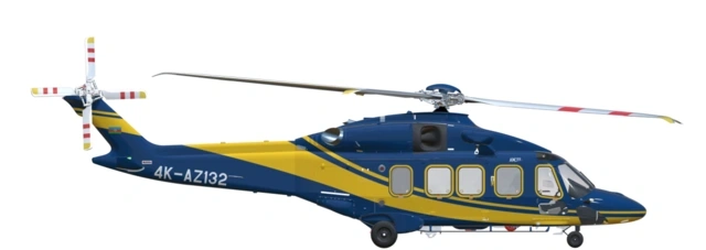 "ASG Helicopter Services" aviasiya və enerji bazarları üçün ilk "AW189" helikopterini təqdim edib