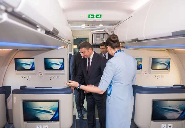 AZAL təyyarə parkına ilk yeni nəsil "Airbus A321neo"nu əlavə edib​ - FOTO