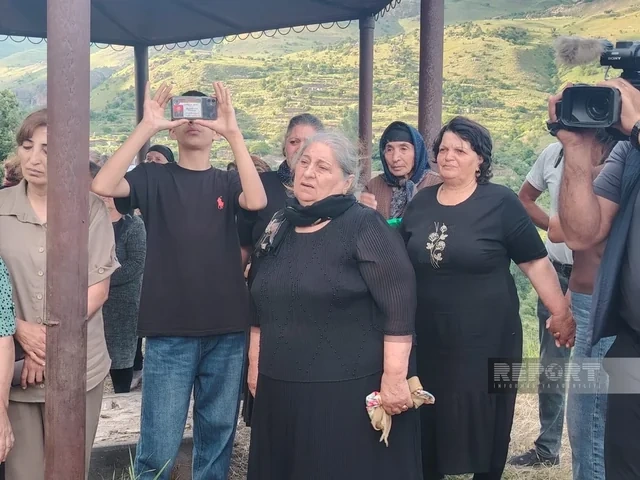 33 il əvvəl Kəlbəcərdə itkin düşmüş Mədinə Babayeva dəfn olundu - FOTO