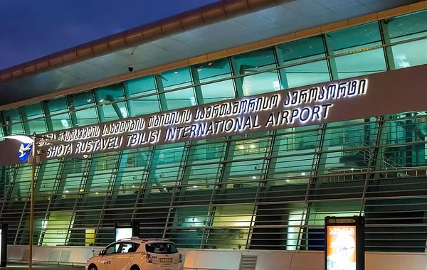 Leysan yağışları Tbilisi aeroportunda fəsadlar yaratdı - VİDEO