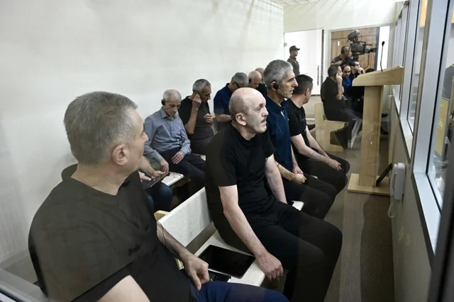 Ermənistan vətəndaşlarının şikayətləri üzrə apellyasiya məhkəməsi çıxışlarla davam etdirilib - FOTO