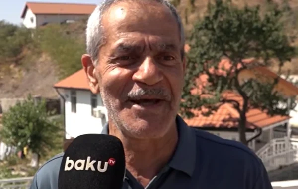 Laçın sakini: "Bundan böyük hiss, fəxarət heç vaxt olmayıb" - VİDEO