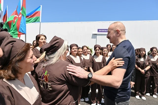 Xocalı şəhərində "Qarabağ Tekstil Evi" MMC istifadəyə verilib
