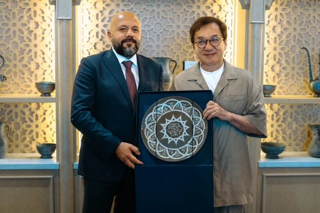 Ceki Çanın Azərbaycandakı film çəkilişləri başa çatdı - FOTO