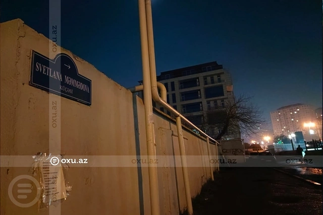Metronun "Nəsimi" stansiyasının çıxışında TƏHLÜKƏLİ VƏZİYYƏT: Dərin çuxurlar sürücülərə təhlükə yaradır
