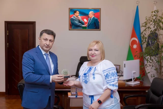 Azərbaycan Tibb Universitetində Xarkov Milli Tibb Universitetinin nümayəndə heyəti ilə görüş keçirilib