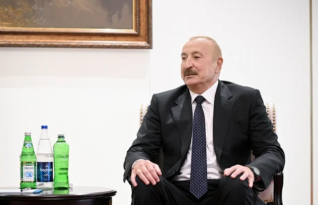 Azərbaycan və Qazaxıstan prezidentlərinin Bişkekdə görüşü olub - FOTO