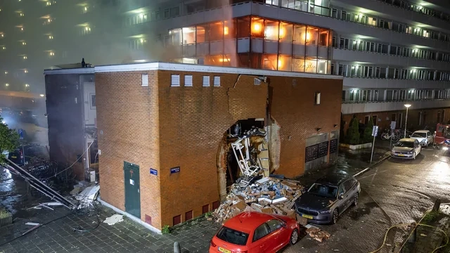 Amsterdamda idman klubunda güclü PARTLAYIŞ - FOTO - VİDEO