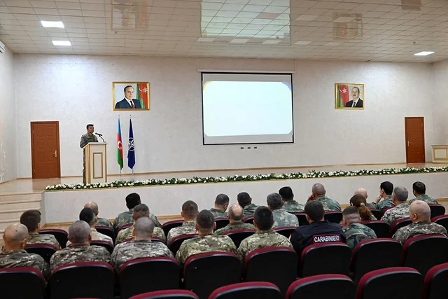 Bakıda NATO təlimləri keçirilir - Foto