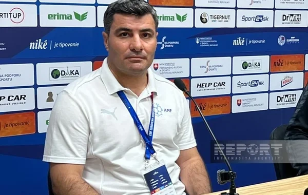 Minifutbol millimizin baş məşqçisi: "Finalda daha yaxşı oyun sərgiləmək istəyirik"