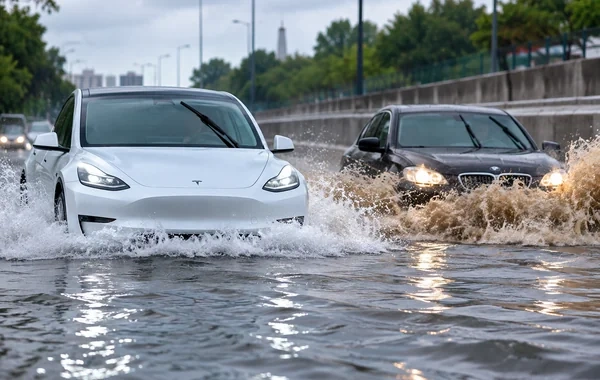 Elektromobillər su maneələrini niyə ənənəvi avtomobillərdən daha yaxşı keçir? - Ekspert rəyi