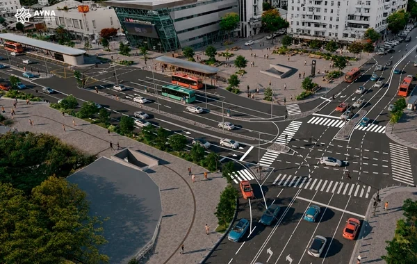 Bakının mərkəzində bəzi obyektlər sökülür - FOTO