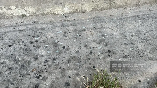 Sumqayıtda yaşayış binasında PARTLAYIŞ OLUB - FOTO
