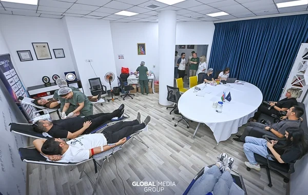 "Global Media Group" talassemiyalı xəstələr üçün qanvermə aksiyası keçirib - FOTO - VİDEO