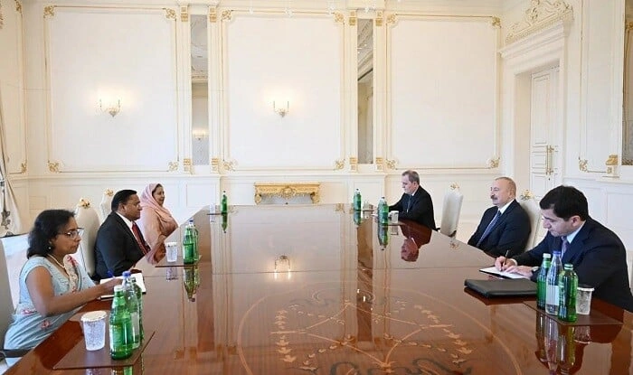 İlham Əliyev Vicita Heratı qəbul etdi