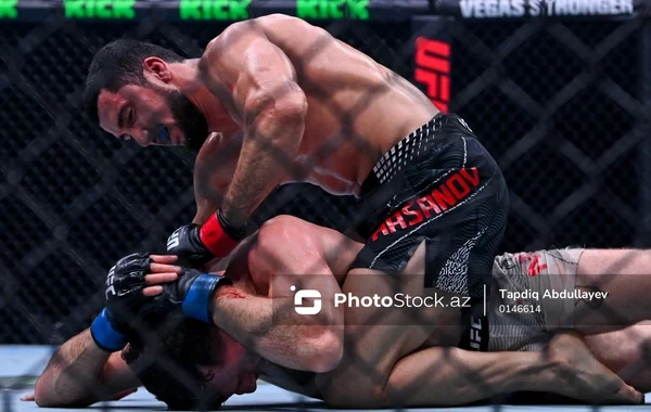 "UFC Fight Night Baku": Fərman Həsənov amerikalı rəqibini məğlub etdi