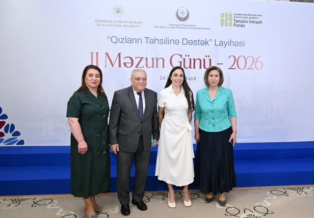 "Qızların təhsilinə dəstək" layihəsinin II Məzun Günü keçirilib - FOTO