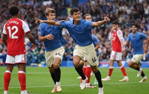 İngiltərə Premyer Liqası: "Arsenal" "Brayton"a böyük hesabla məğlub oldu - VİDEO