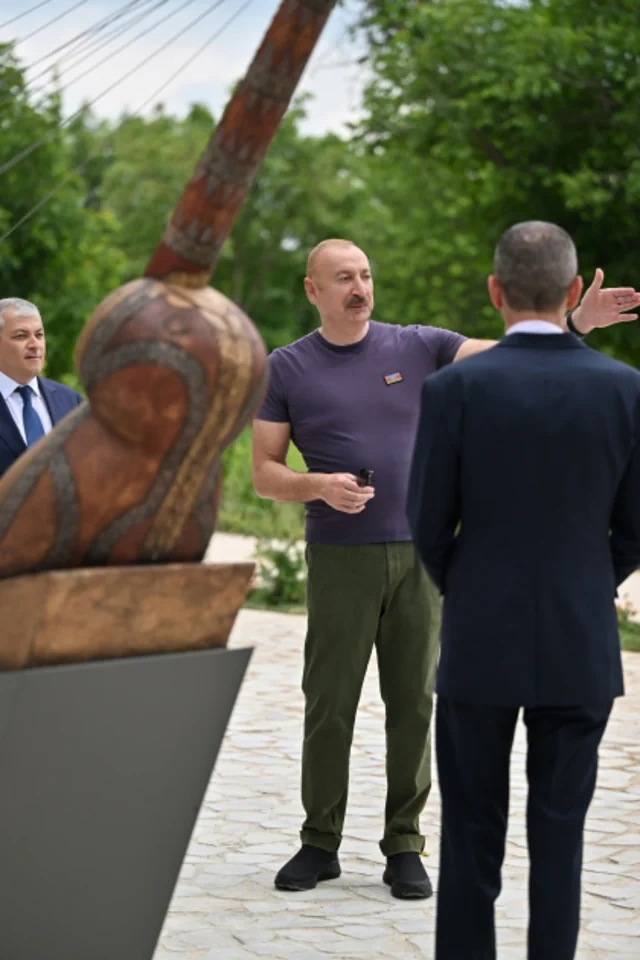 Şuşada "Sadıqcanın evi"nin bərpadan sonra açılışı olub - FOTO