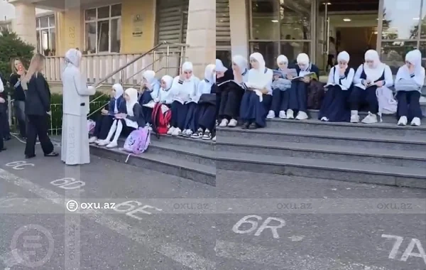 Məktəbdəki görüntülər həqiqəti ortaya qoyur: Müəllim nə üçün vahid geyim qaydasına əməl etməlidir? - Video