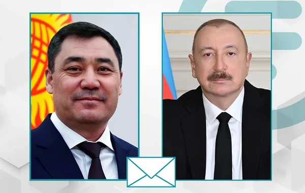 Sadır Japarov İlham Əliyevə təbrik məktubu göndərdi