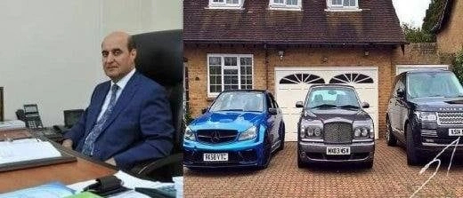 Rafiq Aslanovun oğlunun Londonda villası və bahalı maşınları - Foto