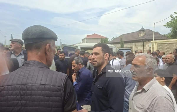 Azov dənizində gəmiyə dron hücumunda həlak olan Fuad Orucov dəfn edildi - FOTO