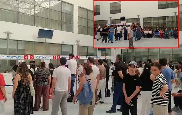 Vətəndaşların Abşeron xəstəxanasında SINAĞI: Saatlarla növbədə gözləyirlər - FOTO - VİDEO